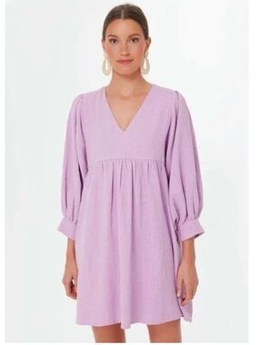Pomander Place Tuckernuck Lavender Gauze Millie Dress